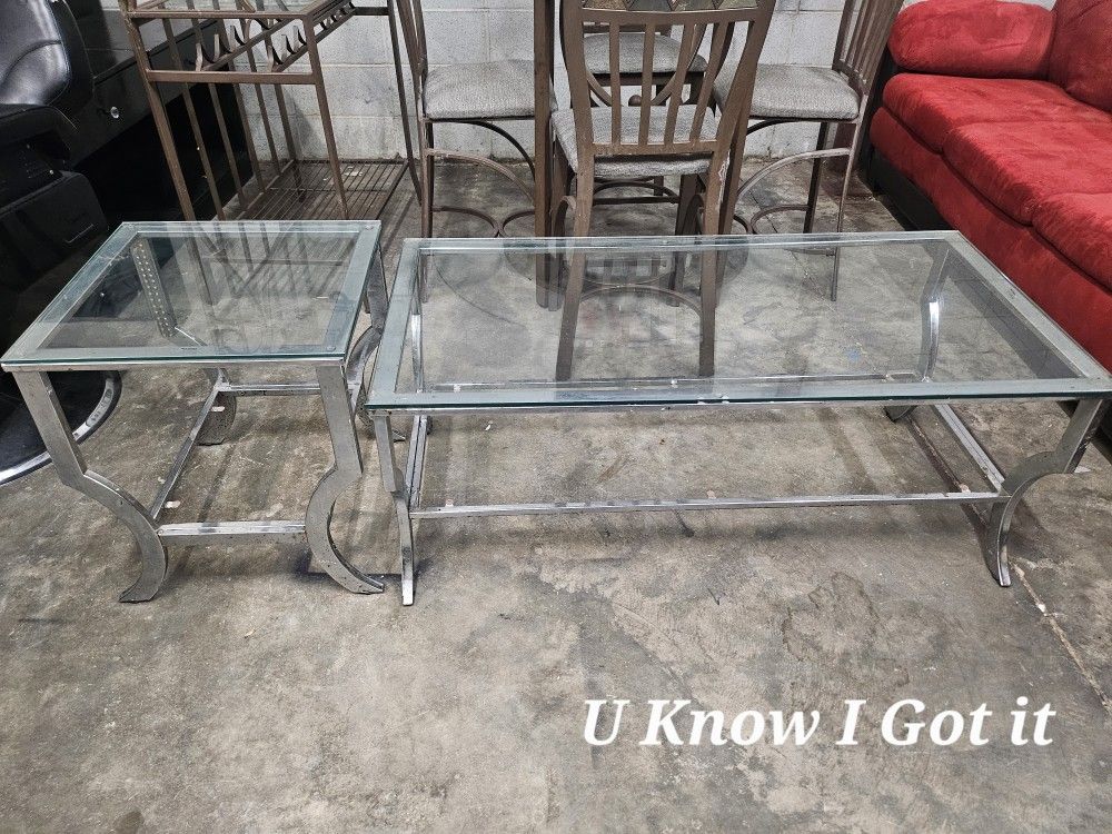 Coffee And End Table 