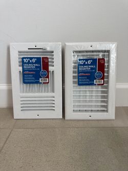 Ceiling Vent Register - 2 included new