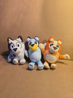 Bluey Bingo Muffin plushies