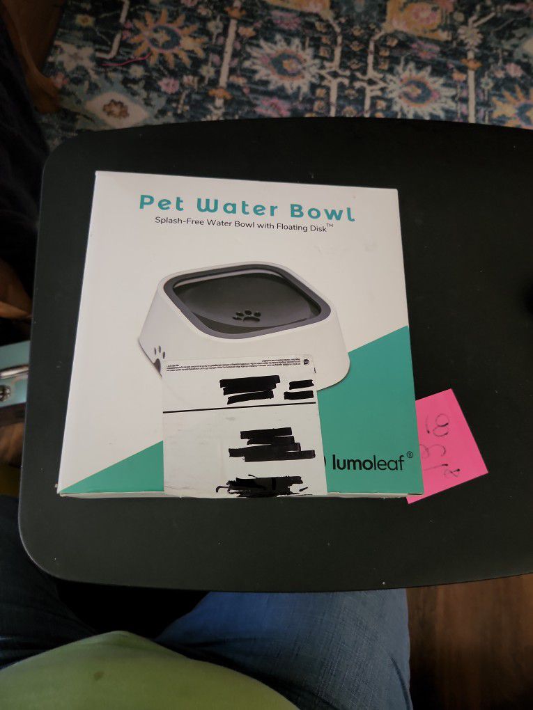 Pet Water Bowl