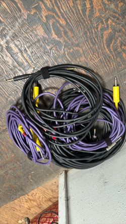 Audio cables