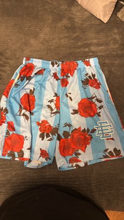 Eric Emanuel Floral Mesh Shorts