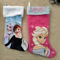 2 Princess Christmas Stockings. Fontana Pickup.