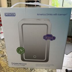 Iceman Portable Mirrored 6L Beauty Fridge