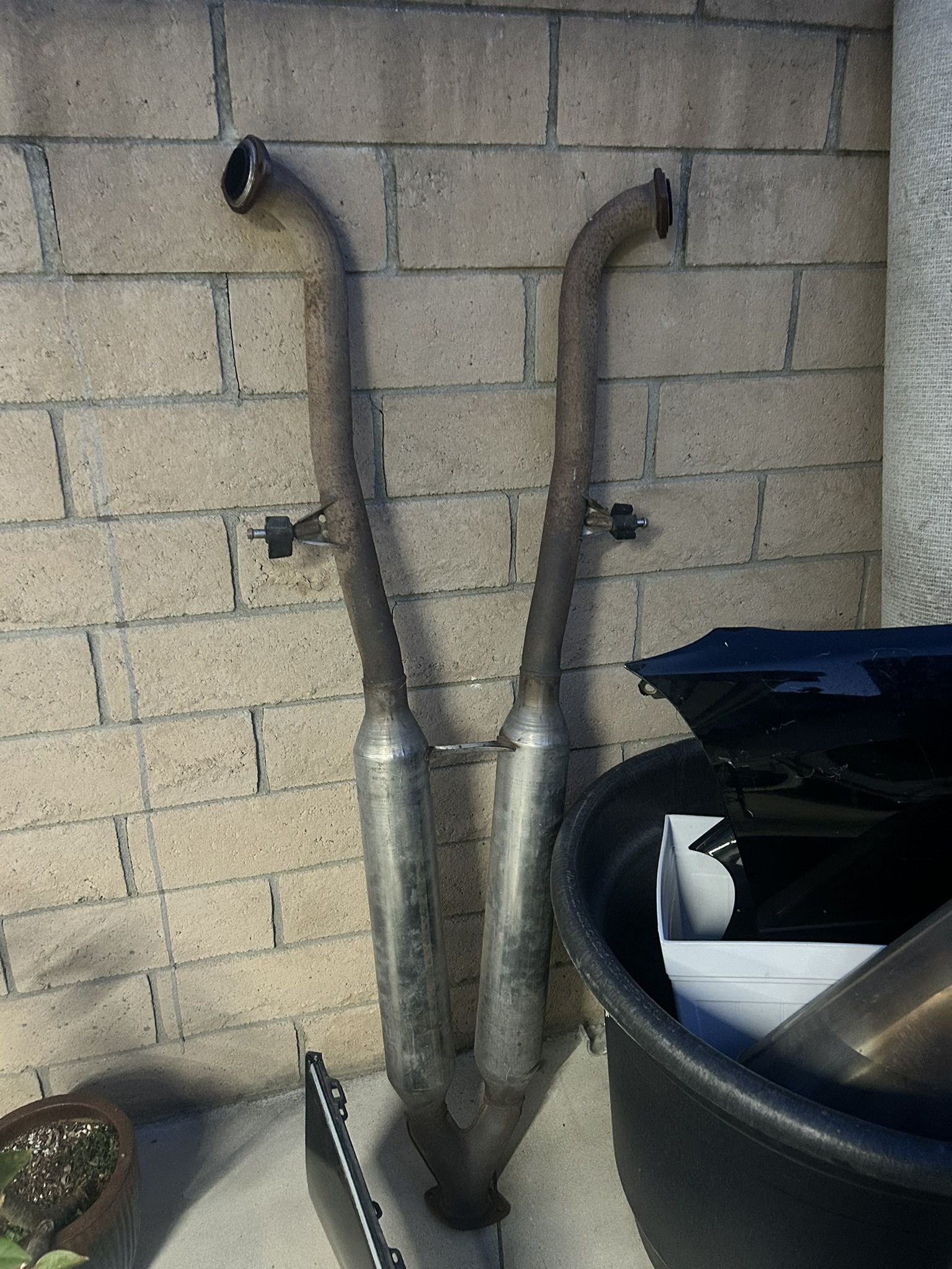01 lexus gs300 OEM Dual Resonator Exhaust Mid Y Pipe