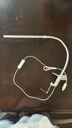 Light holder on table