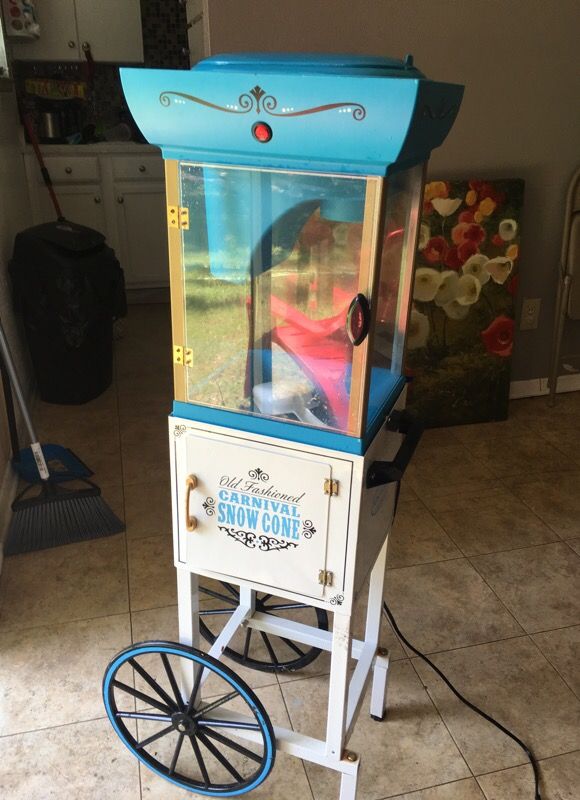 Raspados snow cone machine renta