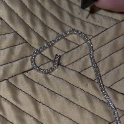 Moissanite Tennis Chain 2m 18in"