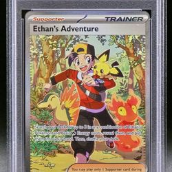 Pokemon PSA 10 – ETHAN'S ADVENTURE 236 – Destined Rivals - GEM MT