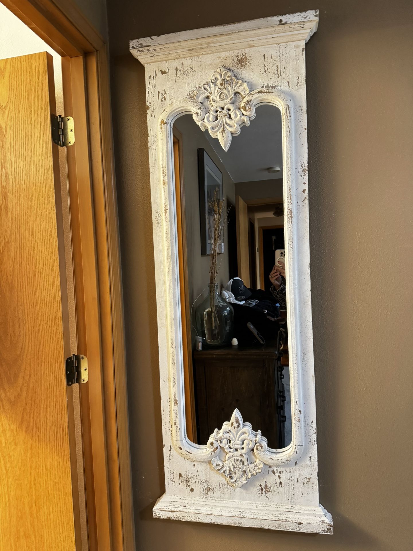 Antique Inspired Wall Mirror