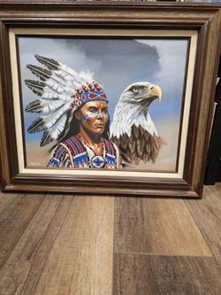 Beautiful Native American Painting