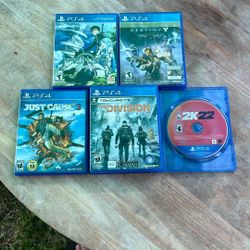 PS4 Games $15 To $20 Each 