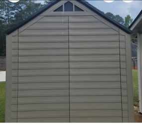 Rubbermaid storage shed