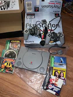 Sony PlayStation 1 Console Bundle with Games
