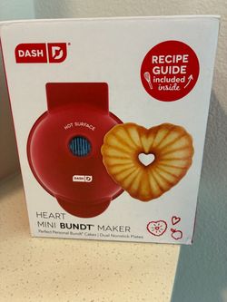 Heart Mini Bundt Cake Maker