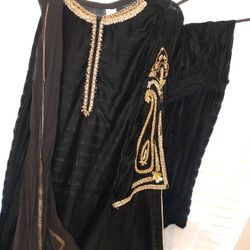 Woman Dress Pakistani Velvet 3 Pc