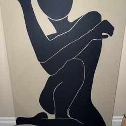 Canvas Woman Artwork 