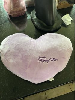 Money Man purple pillow