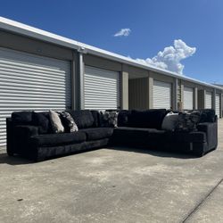 Charcoal Sectional Couch 