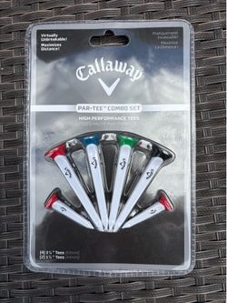 Callaway Par-Tee Plastic Golf Tees