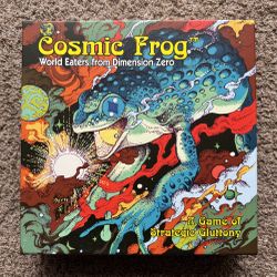 Cosmic Frog Board Game w/3D Printed Organizer