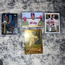 Manny Ramirez 4 Card Lot