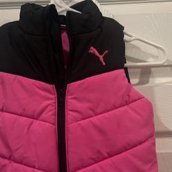 Puma Puffer Vest Girls
