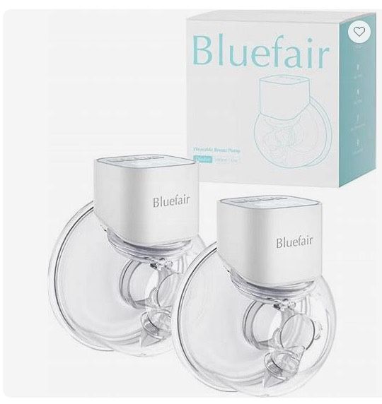 Bluefair Wearable Double Breast Pump 180ml/6oz 3 Modes Feed, Massage E27