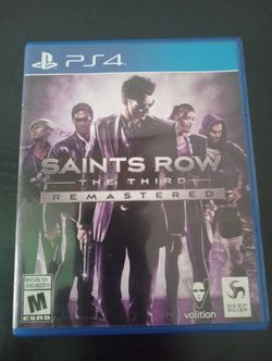 Saints Row The Third Remastered PS4 