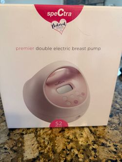 Specht S2 breast pump, extra parts, and tote bag