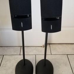 Bose Surround sound Speakers With Stands 