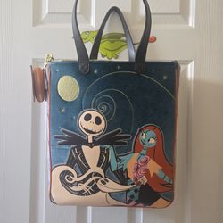 Boxlunch Jack And Sally With Coin Bag 