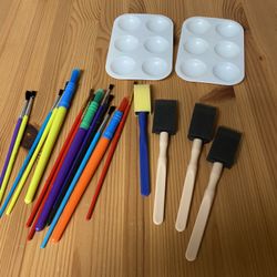 Paint Brushes + Palette 🎨 