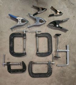 C CLAMPS, & spring Clamps