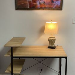 NICE DESK WITH SHELVES LIKE NEW CONDITION!!! 