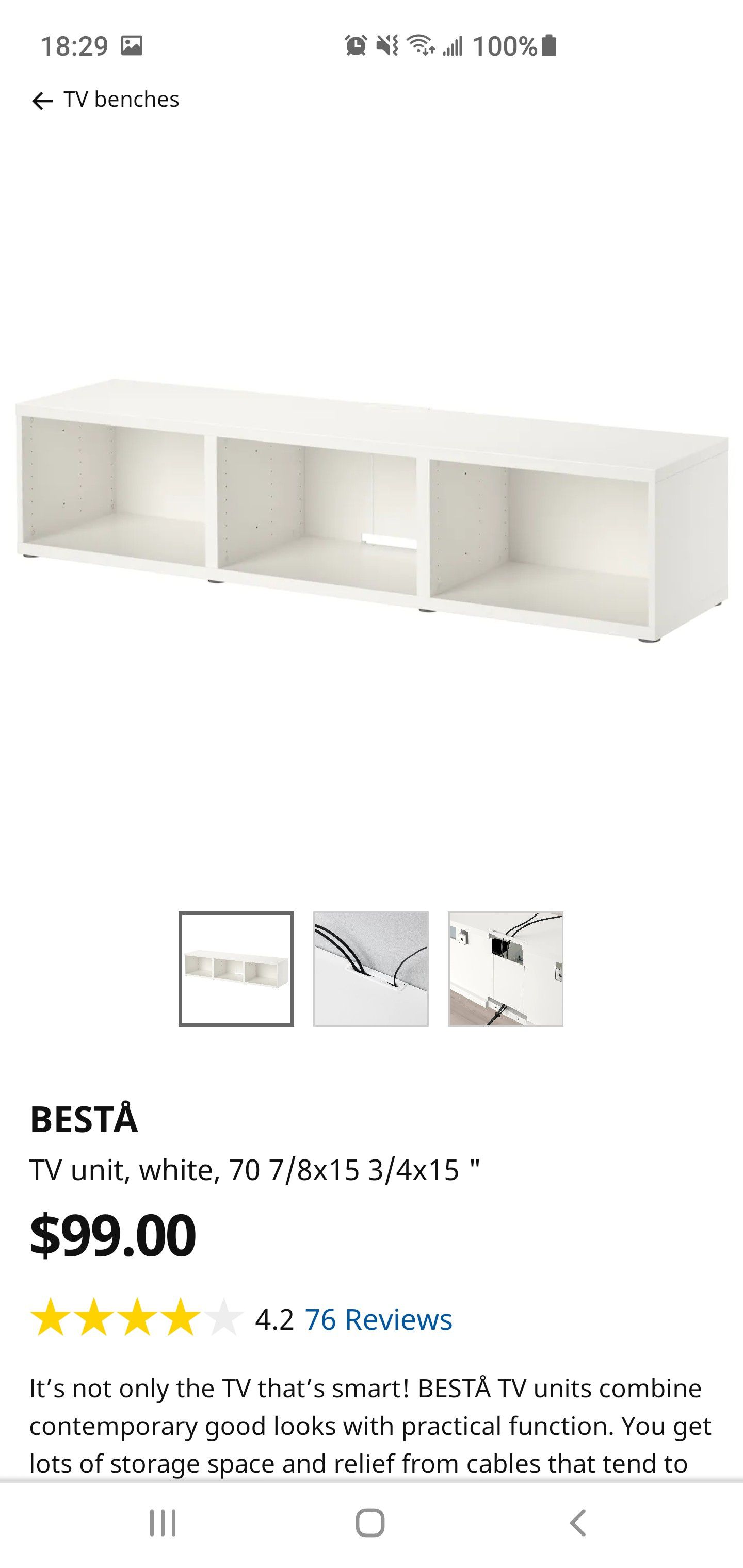 Ikea tv/gaming/book shelf stand