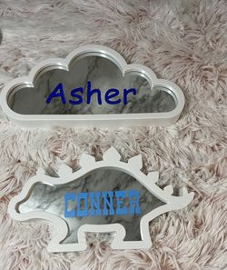 Personalized Mirror Desk/Wall Decor 