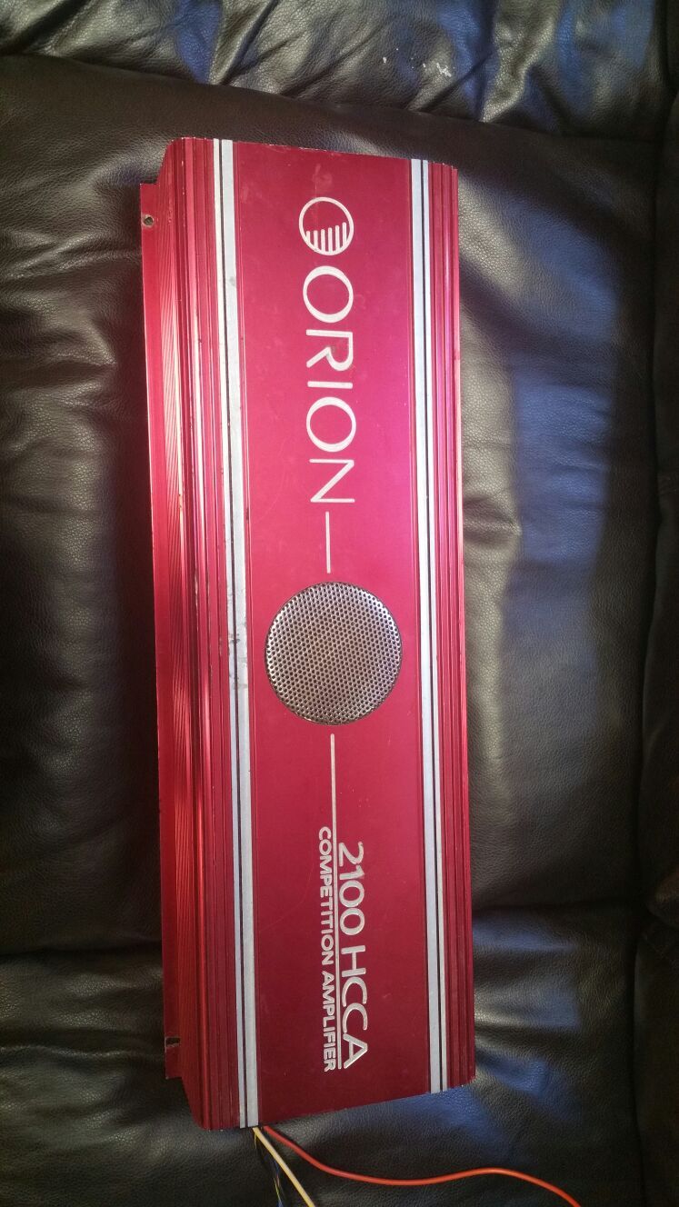 ORION 2100 HCCA アンプ ピンク