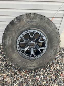 Ford Raptor Tire And Wheel 37” Tire