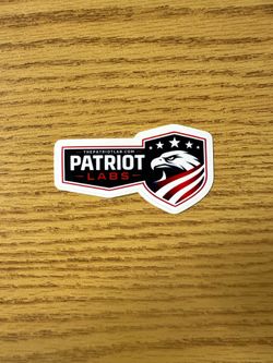 Patriot labs sticker