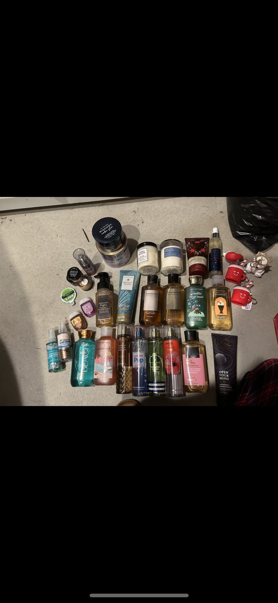 Bath & Body Works products