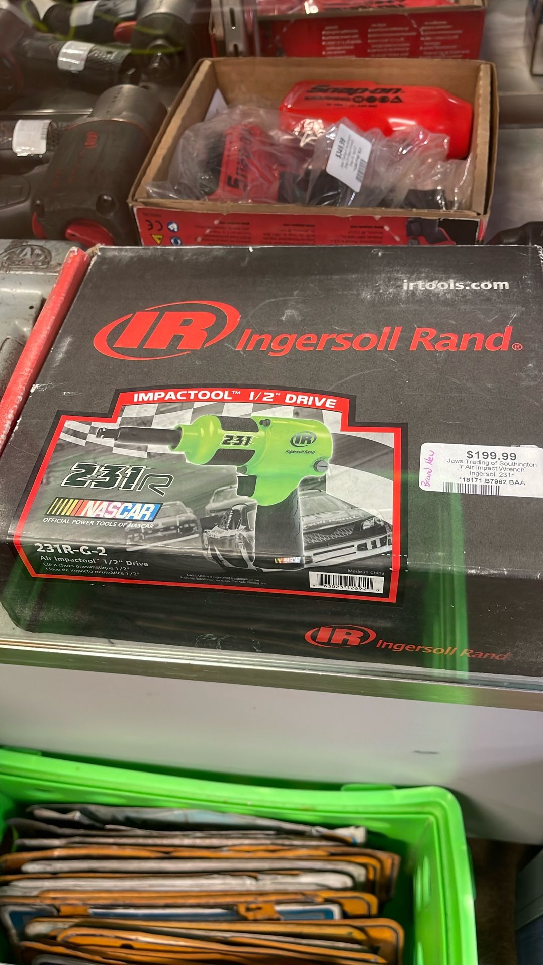 Ir Ingersoll Rand Air Impact Wrench 231R New