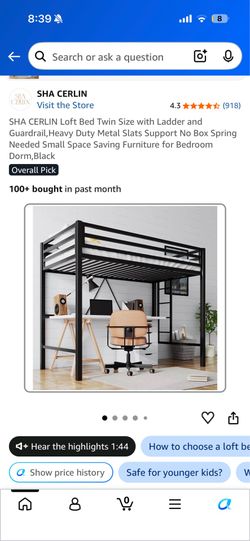 Selling bunk