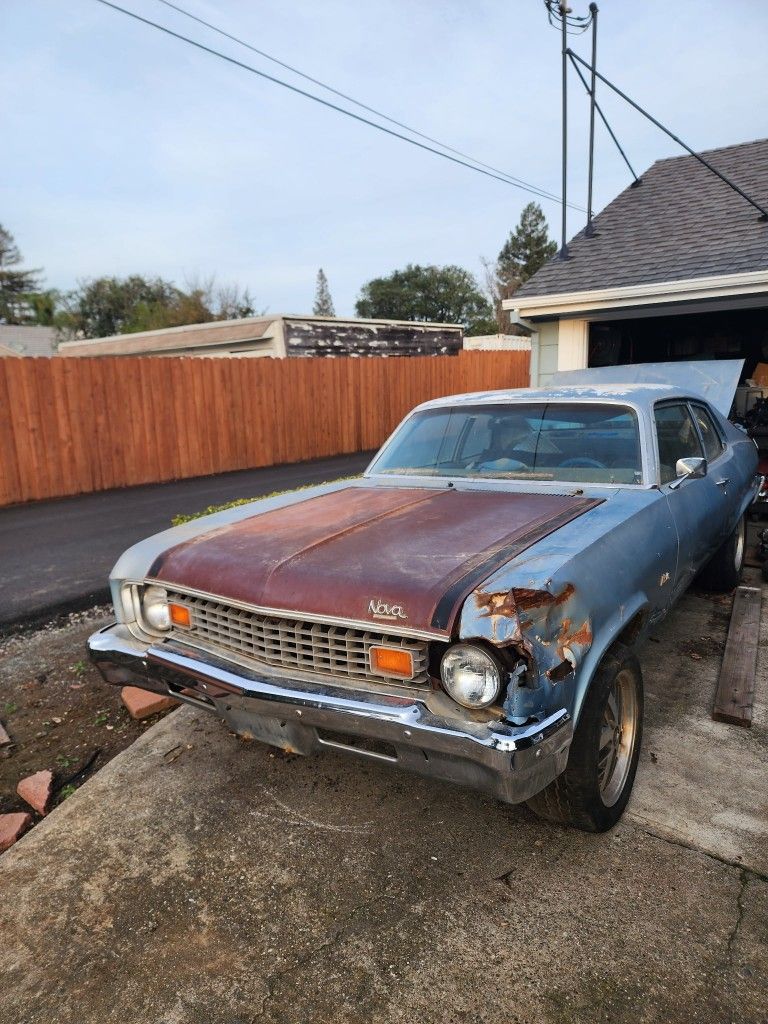 Mechanics Special Best Offer! 1973 Chevy Nova . 