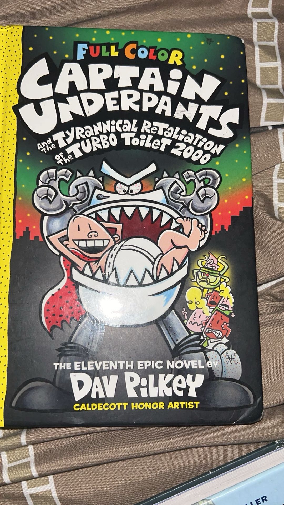 Caption underpants And The Tyrannical Retaliation Of The Turbo Toilet 2000