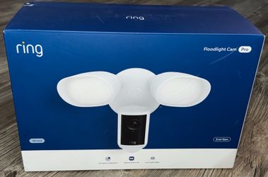 Ring Floodlight Cam Pro Retinal 4K HardWired (Newest Model)
