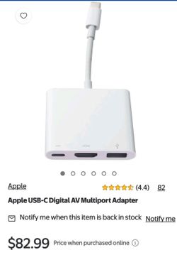 Apple USB-C Digital AV Multiport Adapter