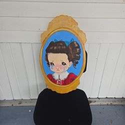 Cry Baby Inspired  Wood Painting 