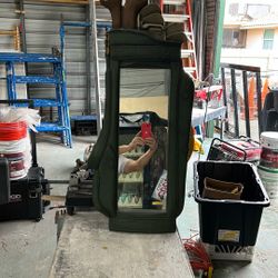 Golf Bag Wooden Mirror 