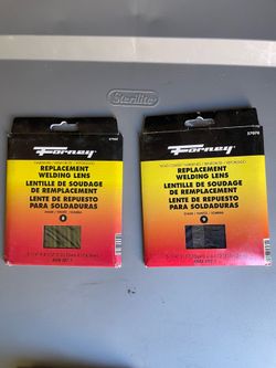 Welding lens